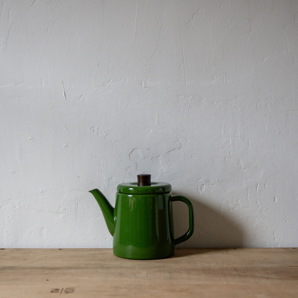 Noda Horo Enamel Kettle 1.5L Green | Noda Horo | Miss Arthur | Home Goods | Tasmania