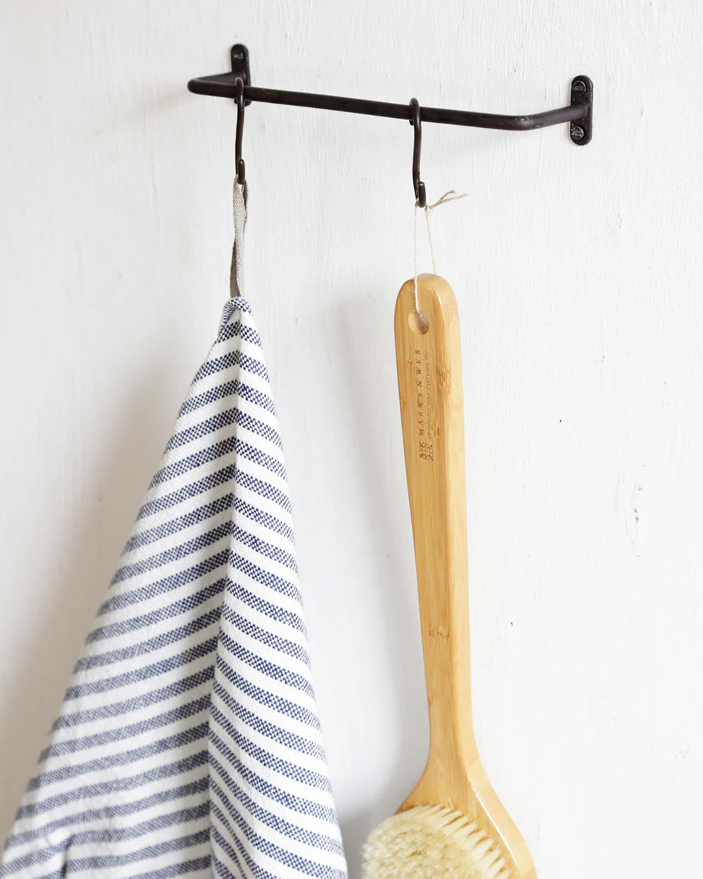 Fog Linen Work Iron Towel Bar Small | Fog Linen Work | Miss Arthur | Home Goods | Tasmania