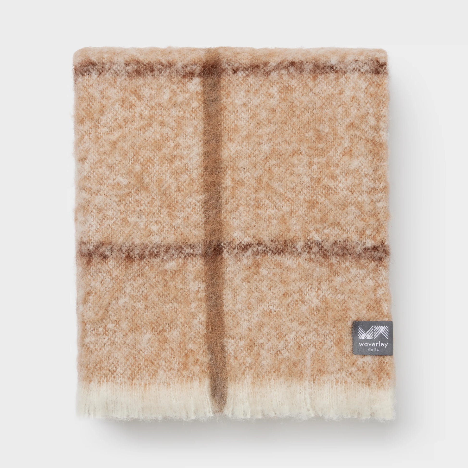 Waverley Mills Shale Alpaca Throw Barley | Waverley Mills | Miss Arthur | Home Goods | Tasmania