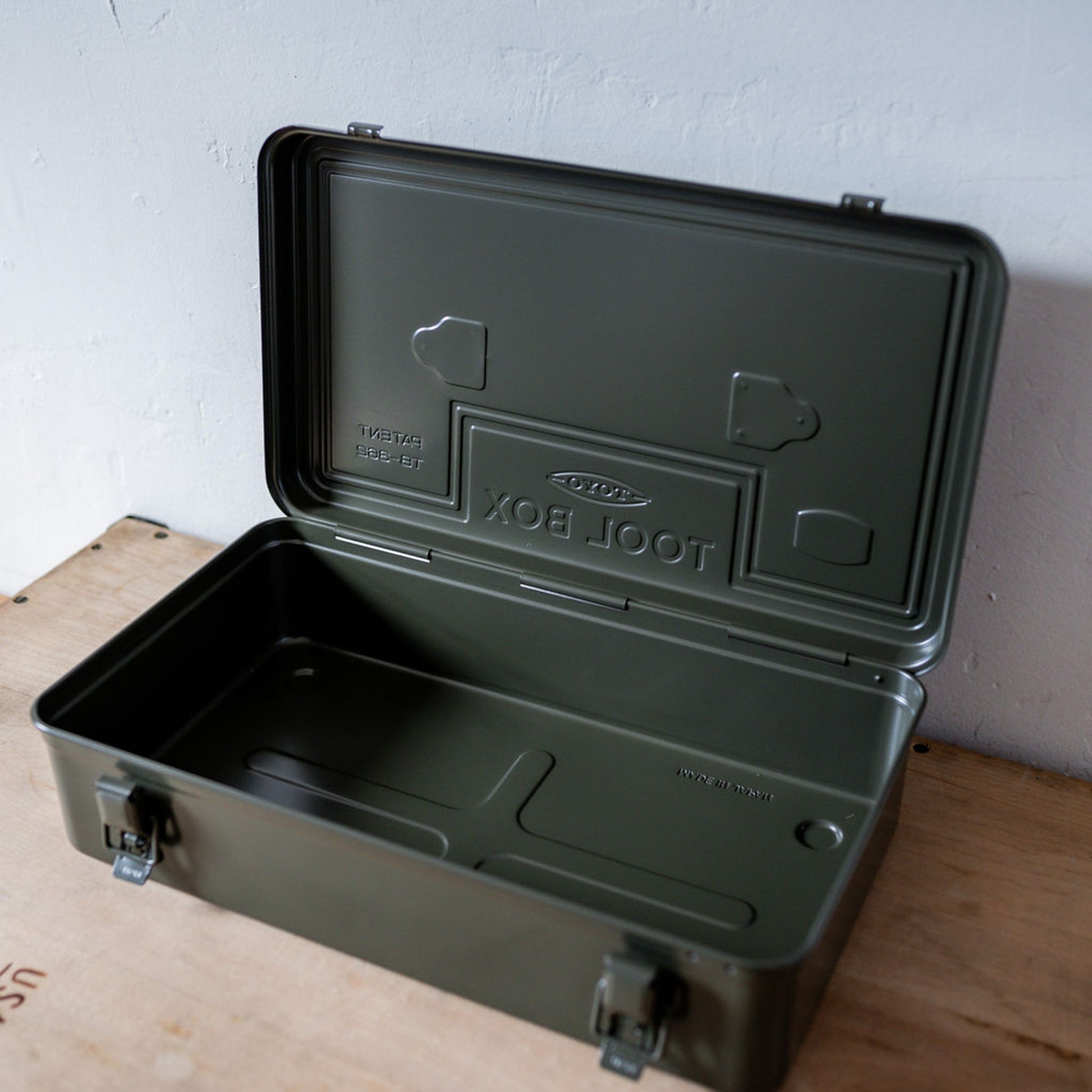 Toyo Steel Trunk Toolbox Moss Green TB-362 | Toyo | Miss Arthur | Home Goods | Tasmania