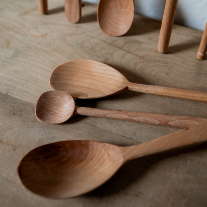 Sir|Madam Large Bakers Dozen Spoons Beechwood | Sir|Madam | Miss Arthur | Home Goods | Tasmania