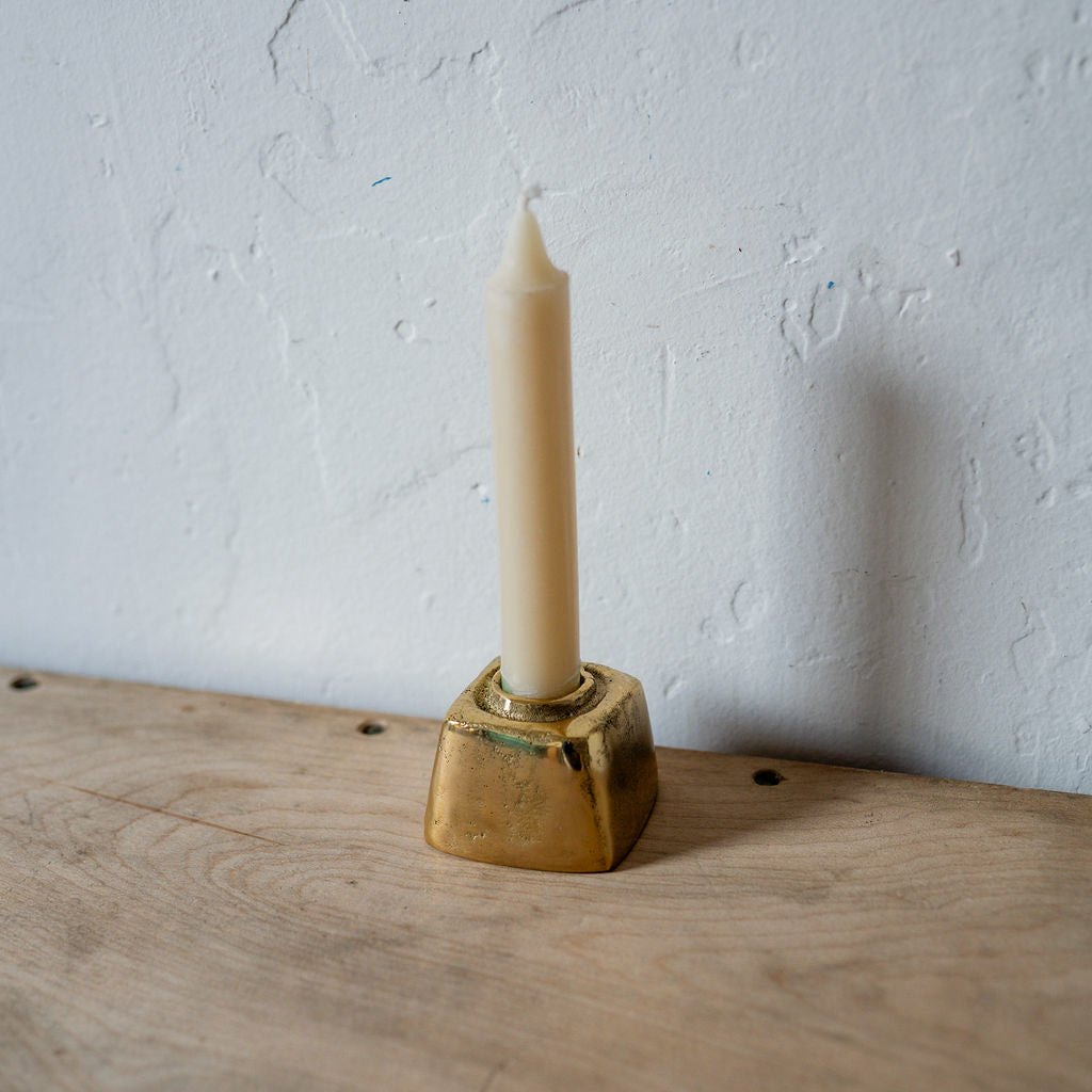 Sir|Madam Rough Cast Taper Candle Block | Sir|Madam | Miss Arthur | Home Goods | Tasmania