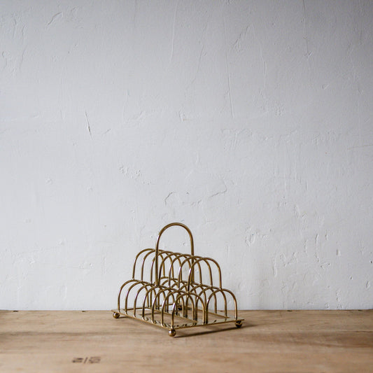 Sir|Madam Brass Plated Toast Stand | Sir|Madam | Miss Arthur | Home Goods | Tasmania