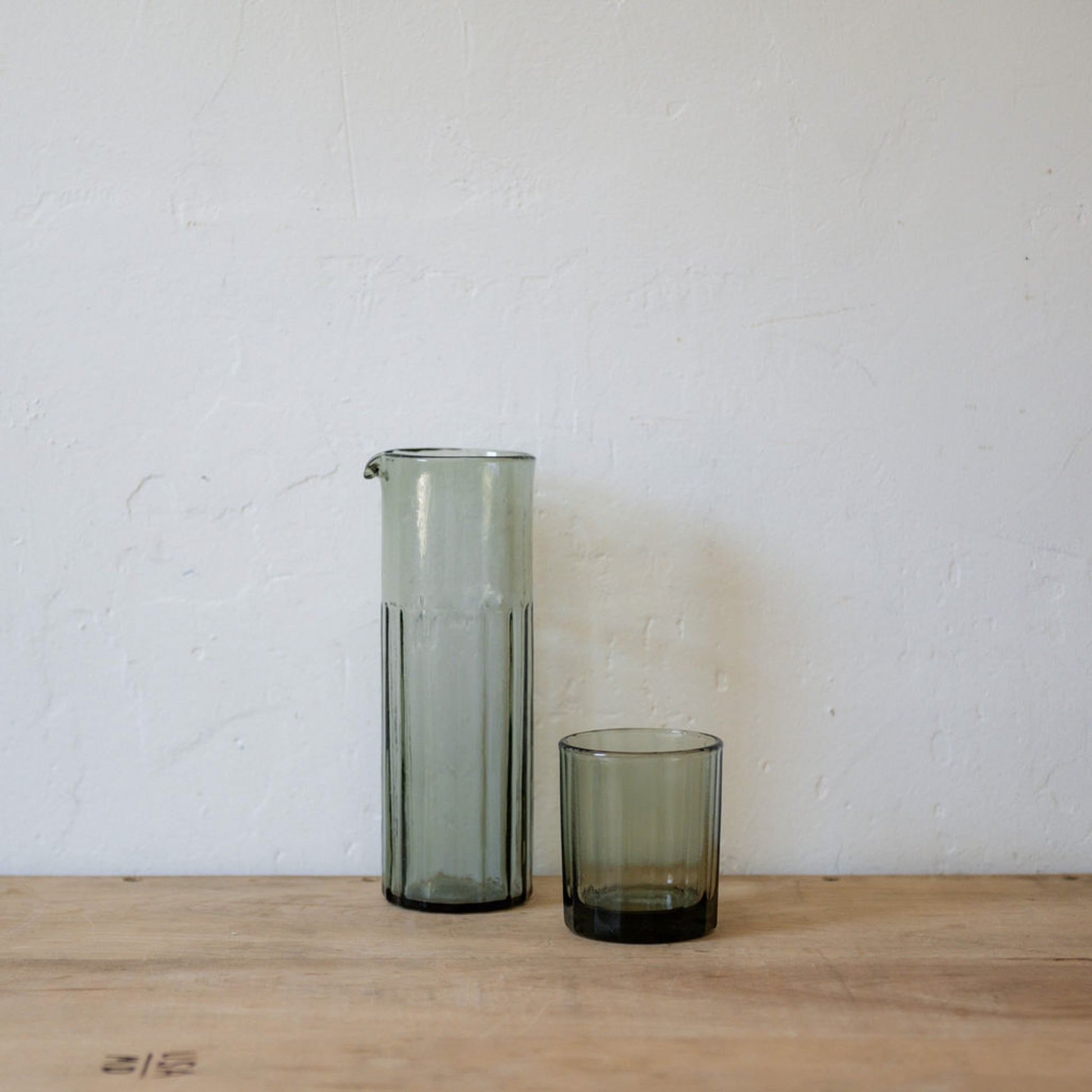 Brut Reed Tumbler Smokey Green | Brut | Miss Arthur | Home Goods | Tasmania