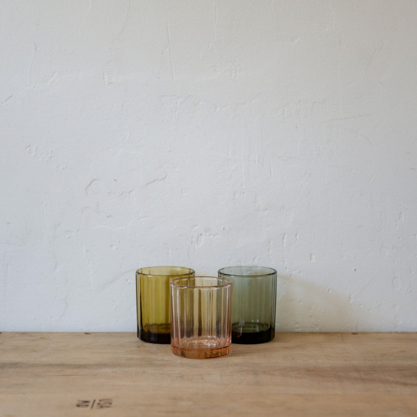 Brut Reed Tumbler Amber | Brut | Miss Arthur | Home Goods | Tasmania