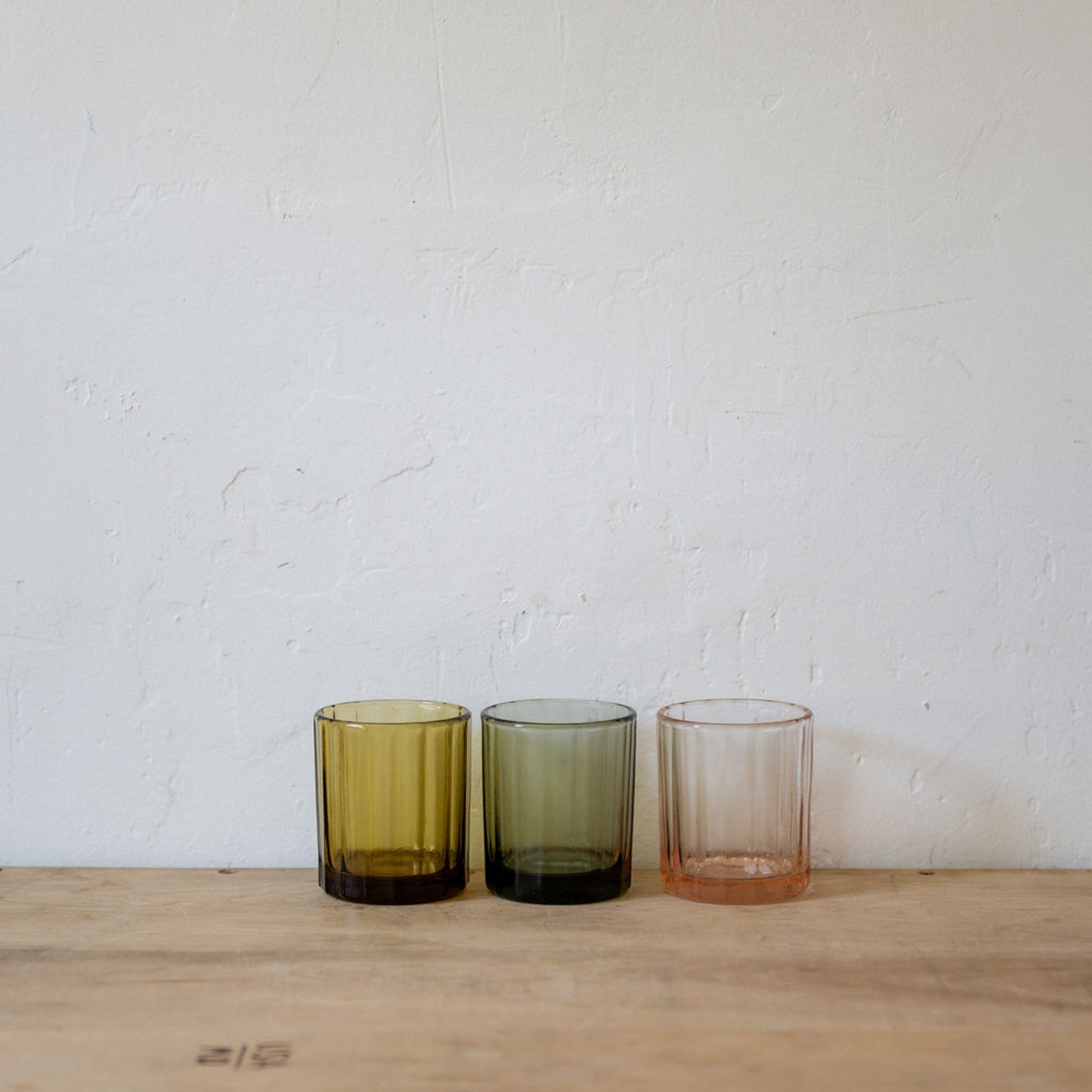 Brut Reed Tumbler Amber | Brut | Miss Arthur | Home Goods | Tasmania