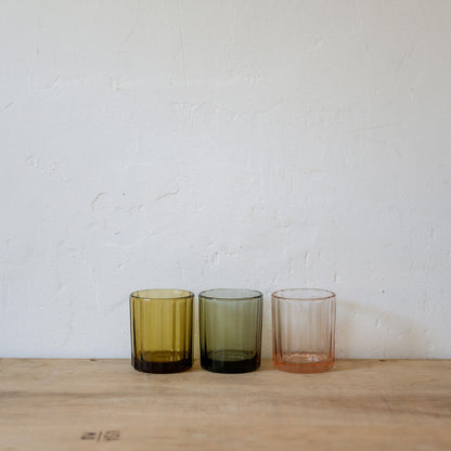 Brut Reed Tumbler Amber | Brut | Miss Arthur | Home Goods | Tasmania