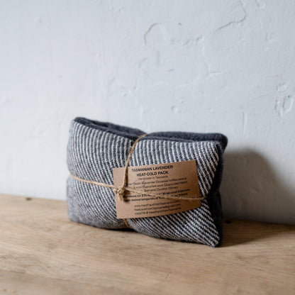 Upcycled Wool Lavender Heat Pack Charcoal | Heatpack From Tasmania | Miss Arthur | Home Goods | Tasmania