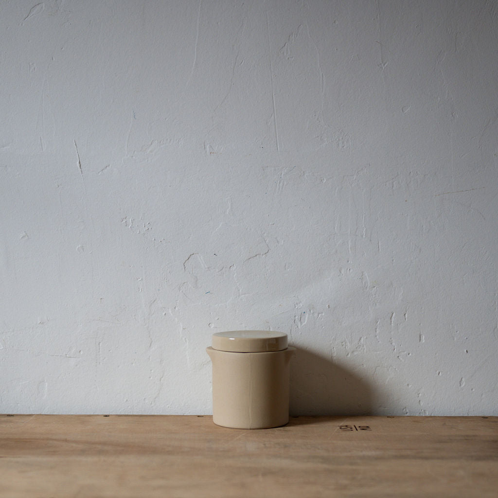 Manufacture de Digoin Round Lidded Jar 500ml Naturel | Manufacture de Digoin | Miss Arthur | Home Goods | Tasmania