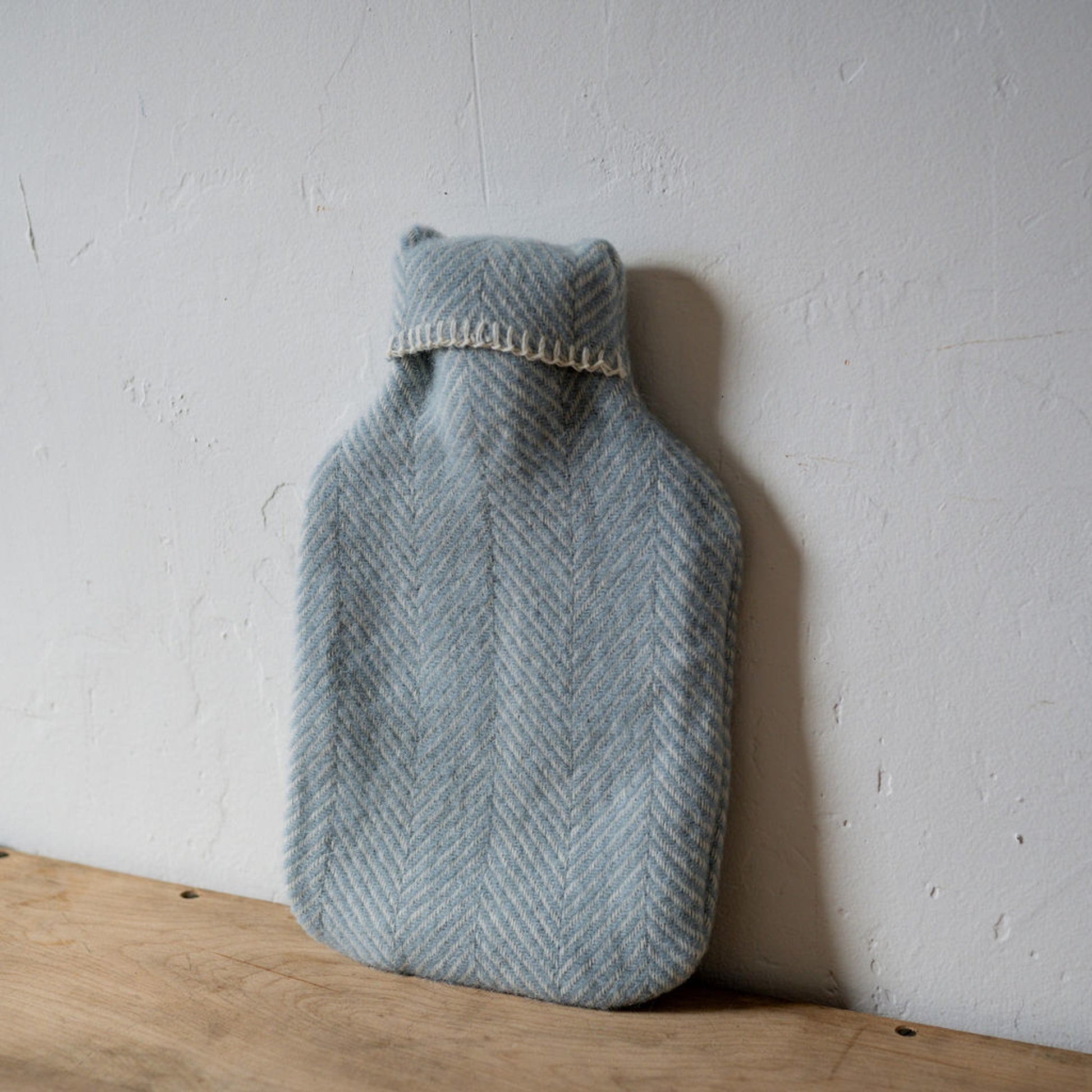 Tweedmill Textiles Hot Water Bottle Cover Duck Egg | Tweedmill Textiles | Miss Arthur | Home Goods | Tasmania