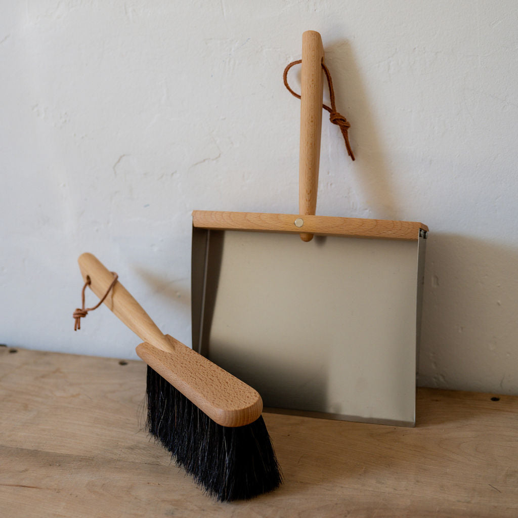 Redecker Dust Pan and Brush Set with Magnet | Redecker | Miss Arthur | Home Goods | Tasmania