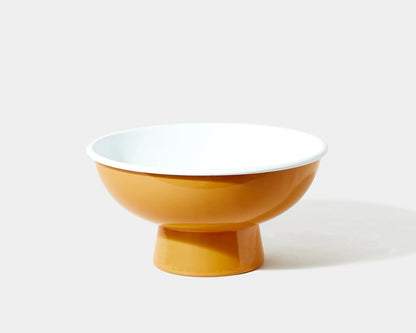 Falcon Enamelware Enamel Fruit Bowl Mustard Yellow | Falcon Enamelware | Miss Arthur | Home Goods | Tasmania