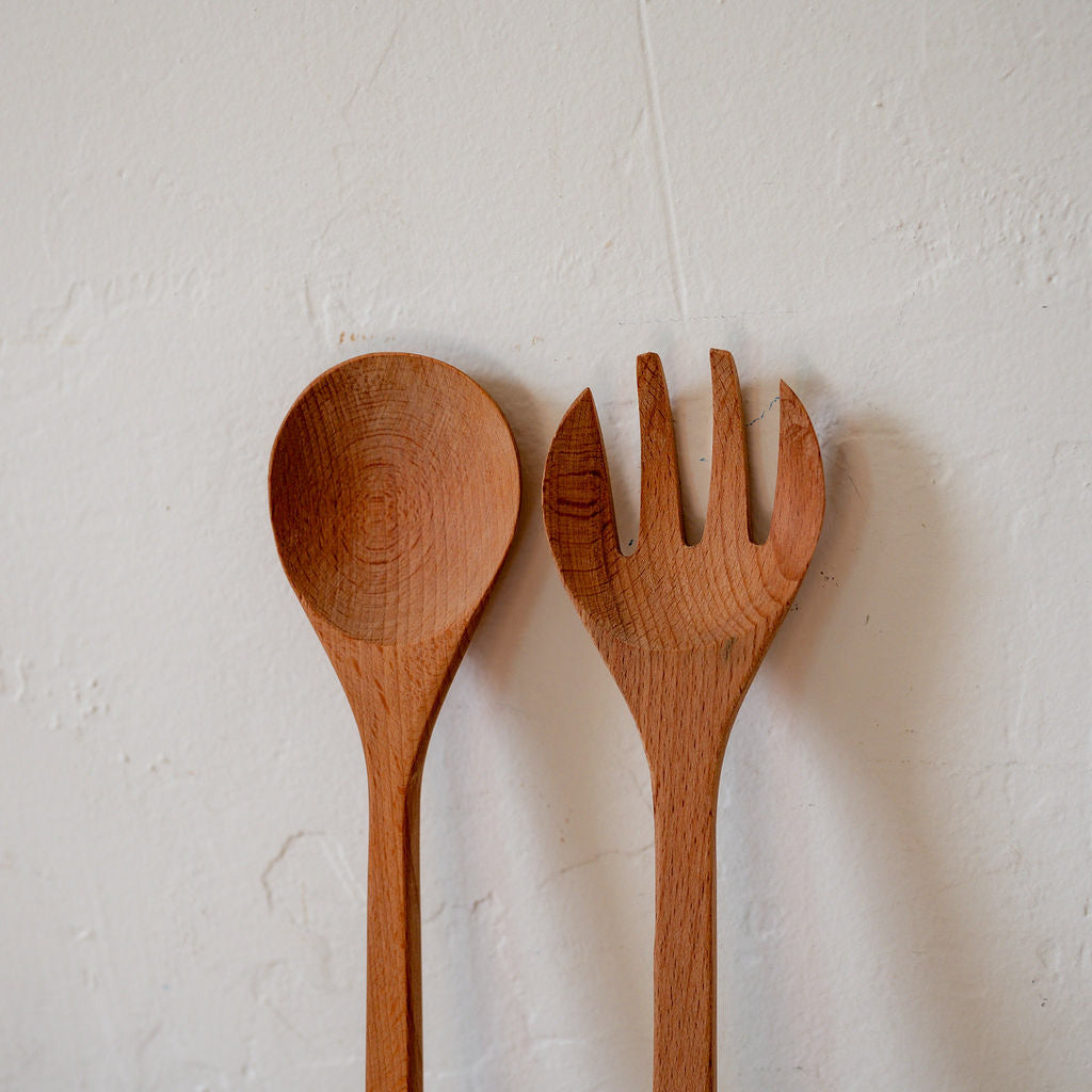 Sir|Madam Grand Wooden Salad Servers | Sir|Madam | Miss Arthur | Home Goods | Tasmania