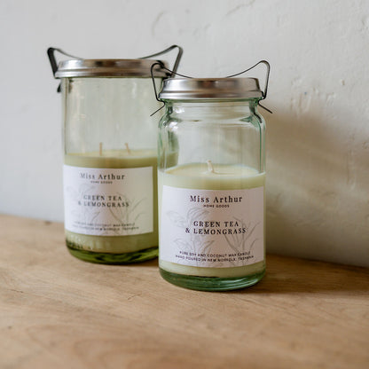 Green Tea and Lemongrass N°31 Candle | Miss Arthur | Miss Arthur | Home Goods | Tasmania