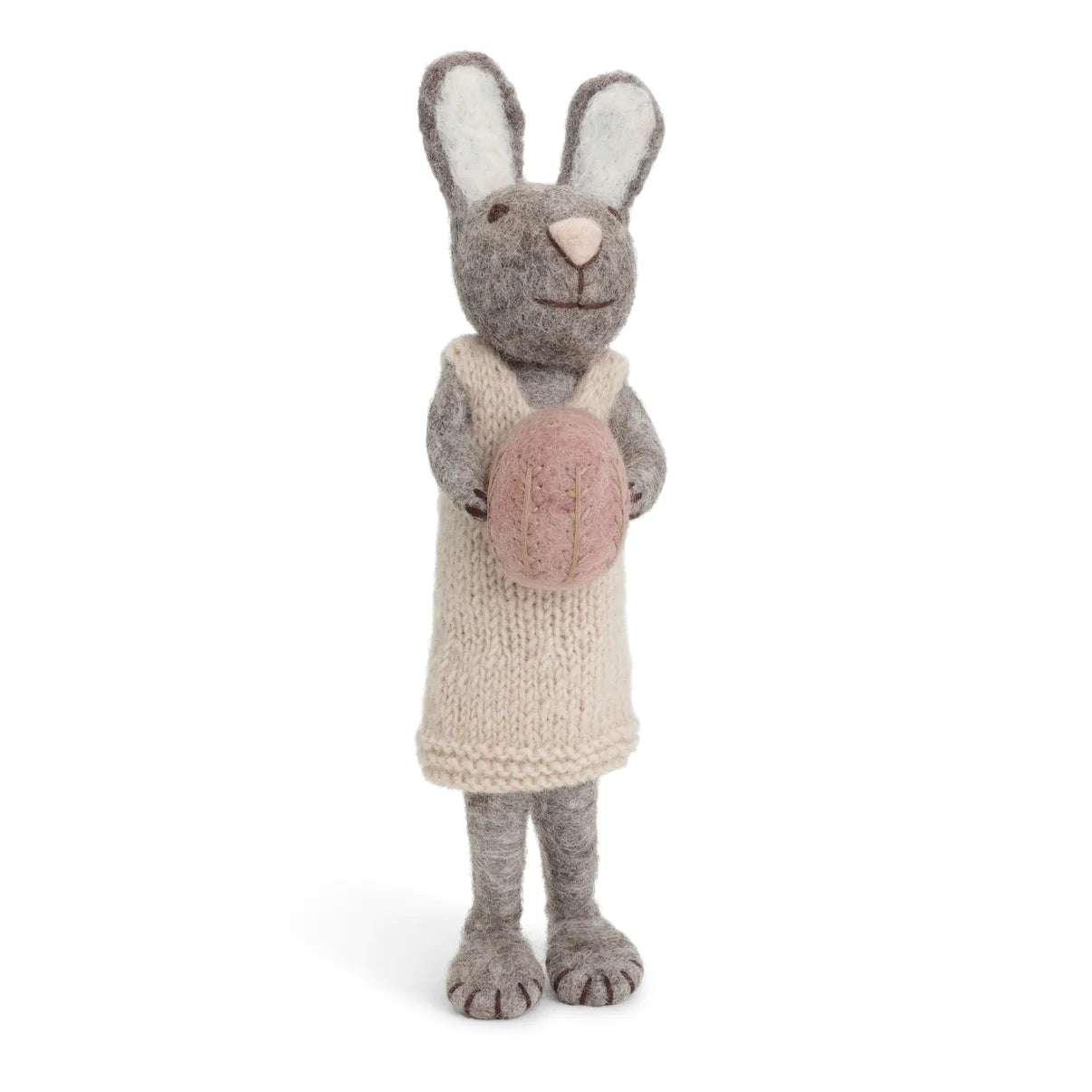 Big Grey Bunny Dress and Egg | Gry & Sif | Miss Arthur | Home Goods | Tasmania