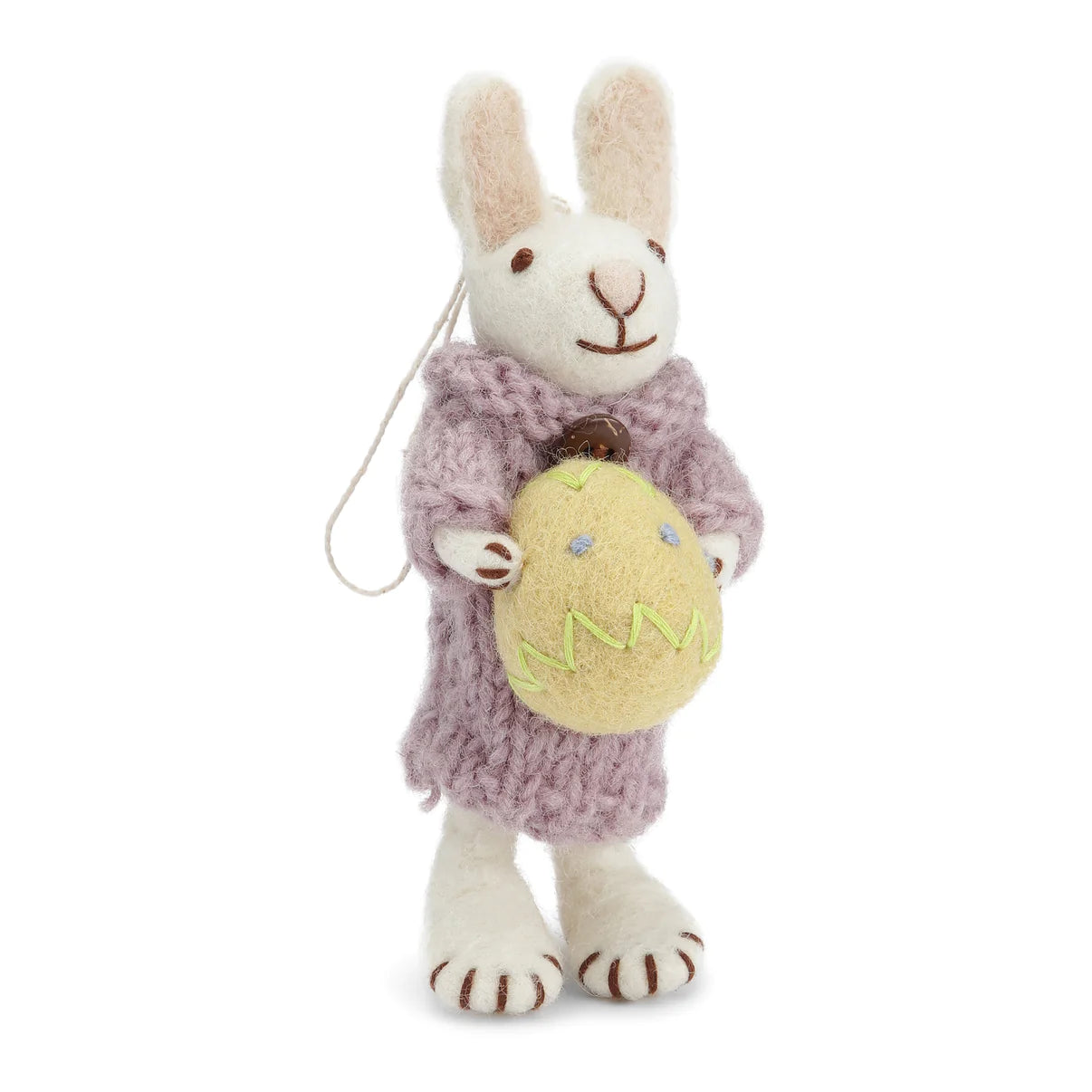 Small White Bunny Dress and Egg | Gry & Sif | Miss Arthur | Home Goods | Tasmania