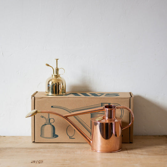 Haws Copper Indoor Can and Brass Mister Set | Haws | Miss Arthur | Home Goods | Tasmania