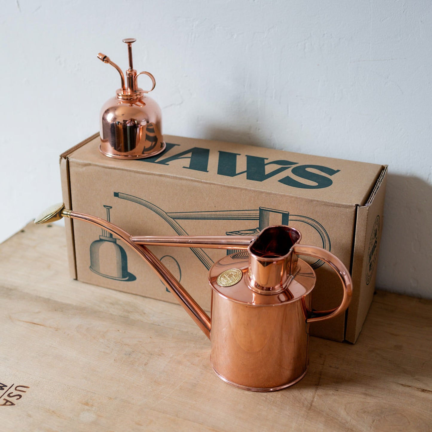 Haws Copper Indoor Can and Mister Set | Haws | Miss Arthur | Home Goods | Tasmania