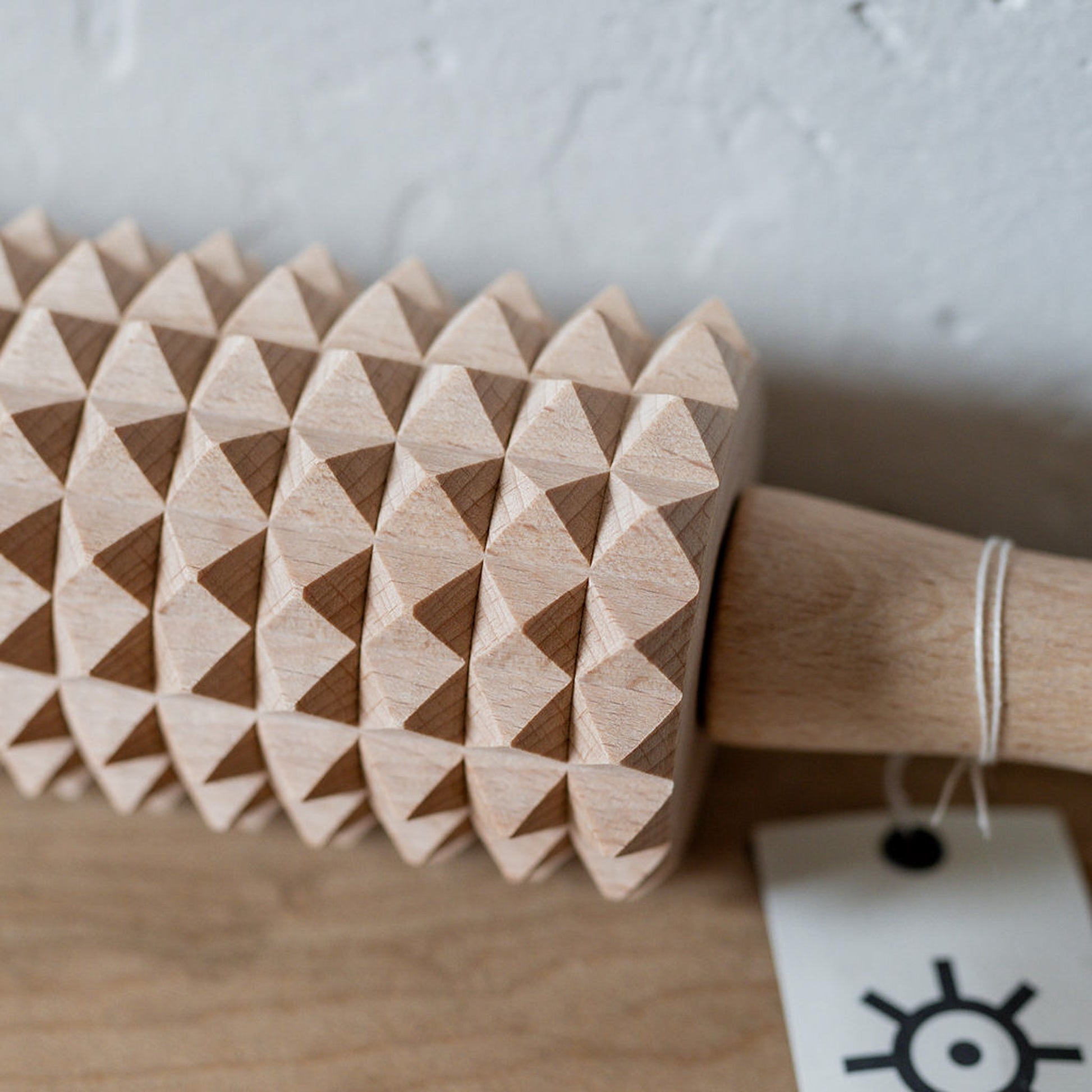 Iris Hantverk Beechwood Knobbed Rolling Pin | Iris Hantverk | Miss Arthur | Home Goods | Tasmania