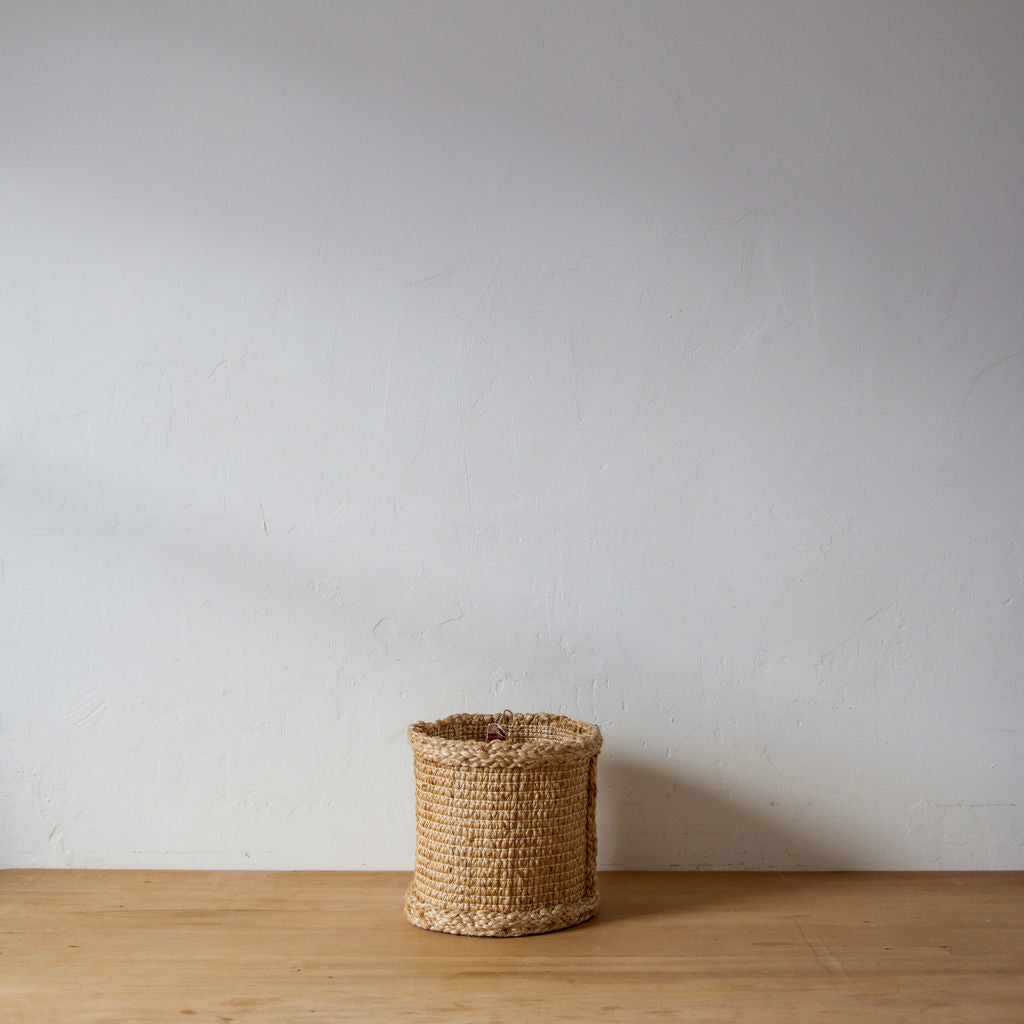 Fair Go Trading Jute Basket Hatched No Handles Small | Fair Go Trading | Miss Arthur | Home Goods | Tasmania