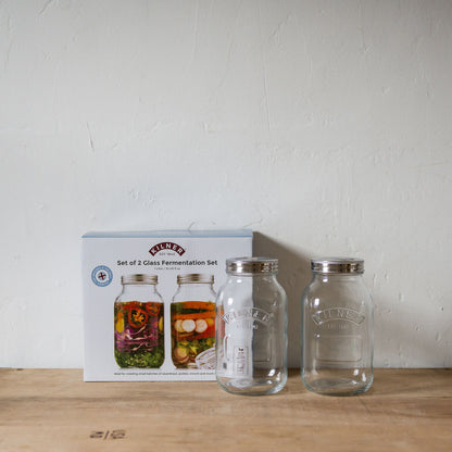 1 Litre Fermentations Jars Set of 2 | Kilner | Miss Arthur | Home Goods | Tasmania