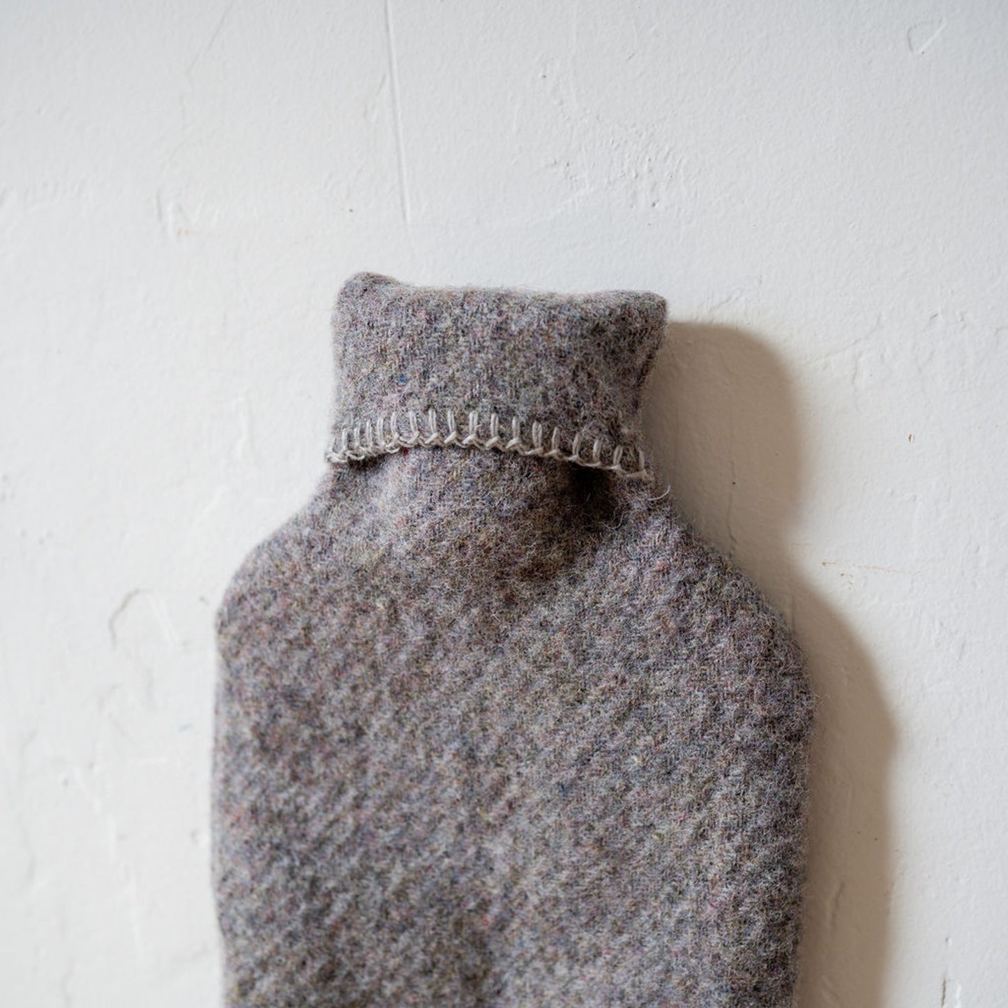 Tweedmill Textiles Hot Water Bottle Cover Recycled Wool Latte | Tweedmill Textiles | Miss Arthur | Home Goods | Tasmania