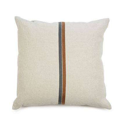 Libeco Atlas Cushion Cover Natural 63cm x 63cm | Libeco | Miss Arthur | Home Goods | Tasmania