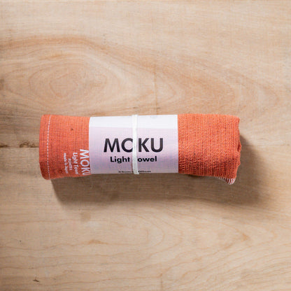 Kontex Moku Medium Towel Orange | Kontex | Miss Arthur | Home Goods | Tasmania