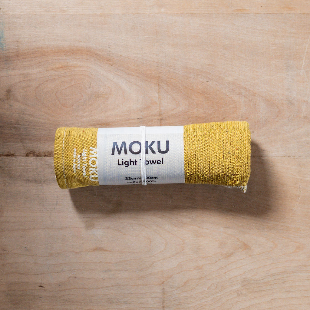 Kontex Moku Medium Towel Yellow | Kontex | Miss Arthur | Home Goods | Tasmania