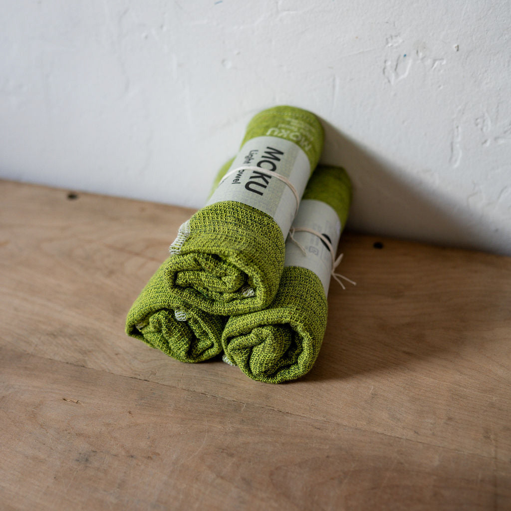 Kontex Moku Medium Towel Lime | Kontex | Miss Arthur | Home Goods | Tasmania