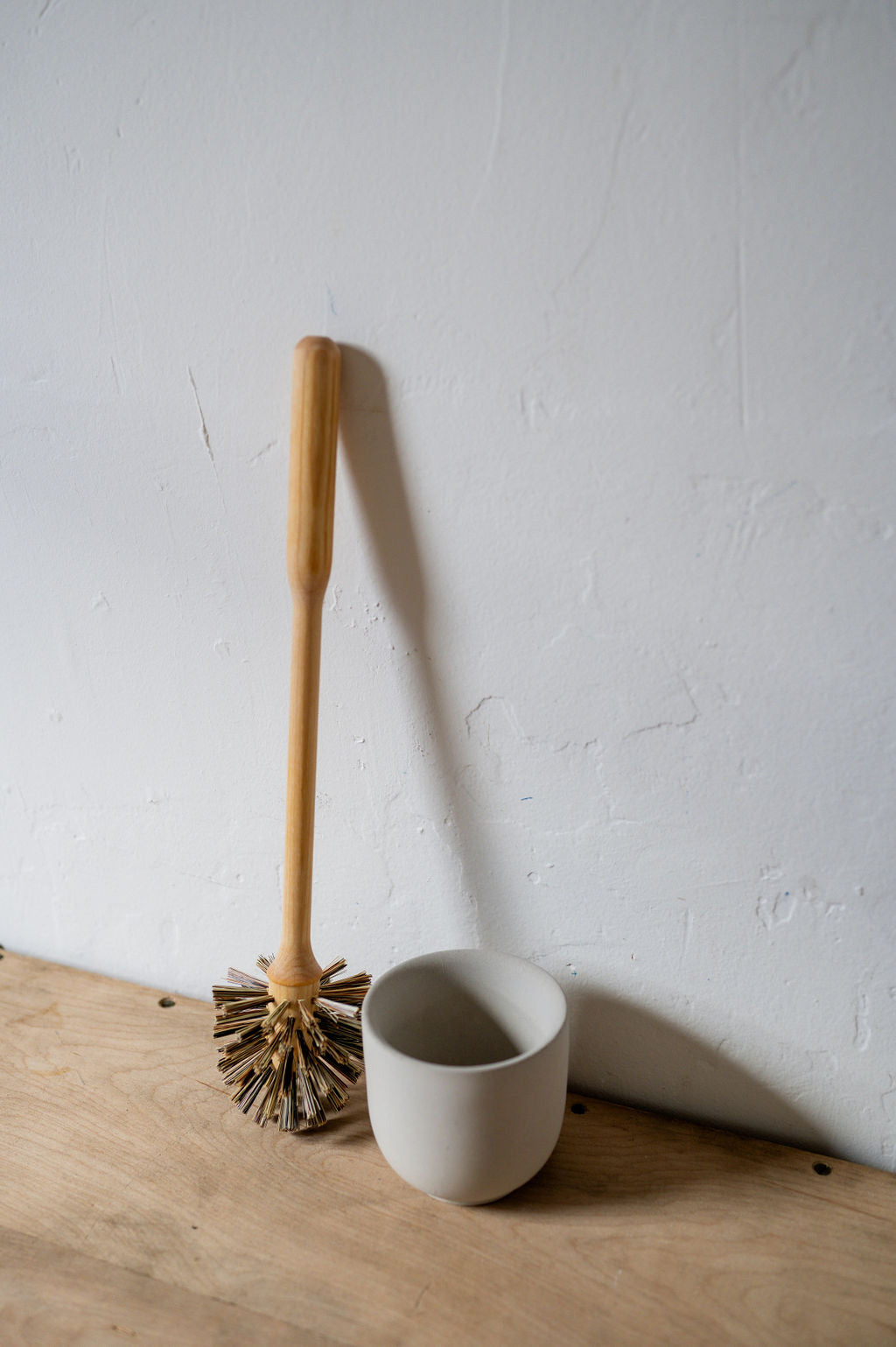 Iris Hantverk Toilet Brush Natural Concrete | Iris Hantverk | Miss Arthur | Home Goods | Tasmania