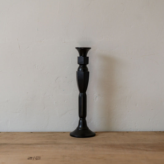 Sir|Madam Black Lacquered Candlestick No.1 | Sir|Madam | Miss Arthur | Home Goods | Tasmania