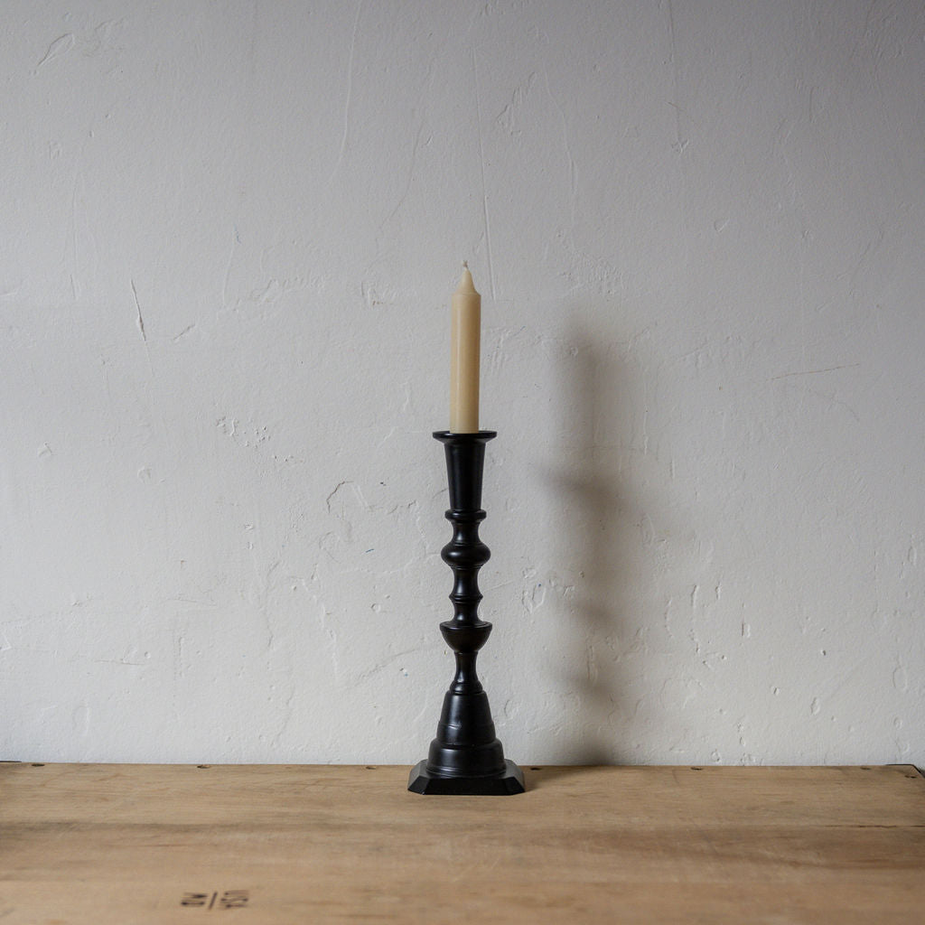 Sir|Madam Black Lacquered Candlestick No.4 | Sir|Madam | Miss Arthur | Home Goods | Tasmania