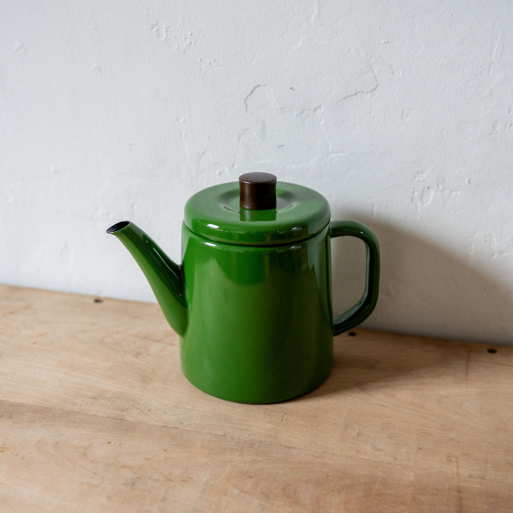 Noda Horo Enamel Kettle 1.5L Green | Noda Horo | Miss Arthur | Home Goods | Tasmania