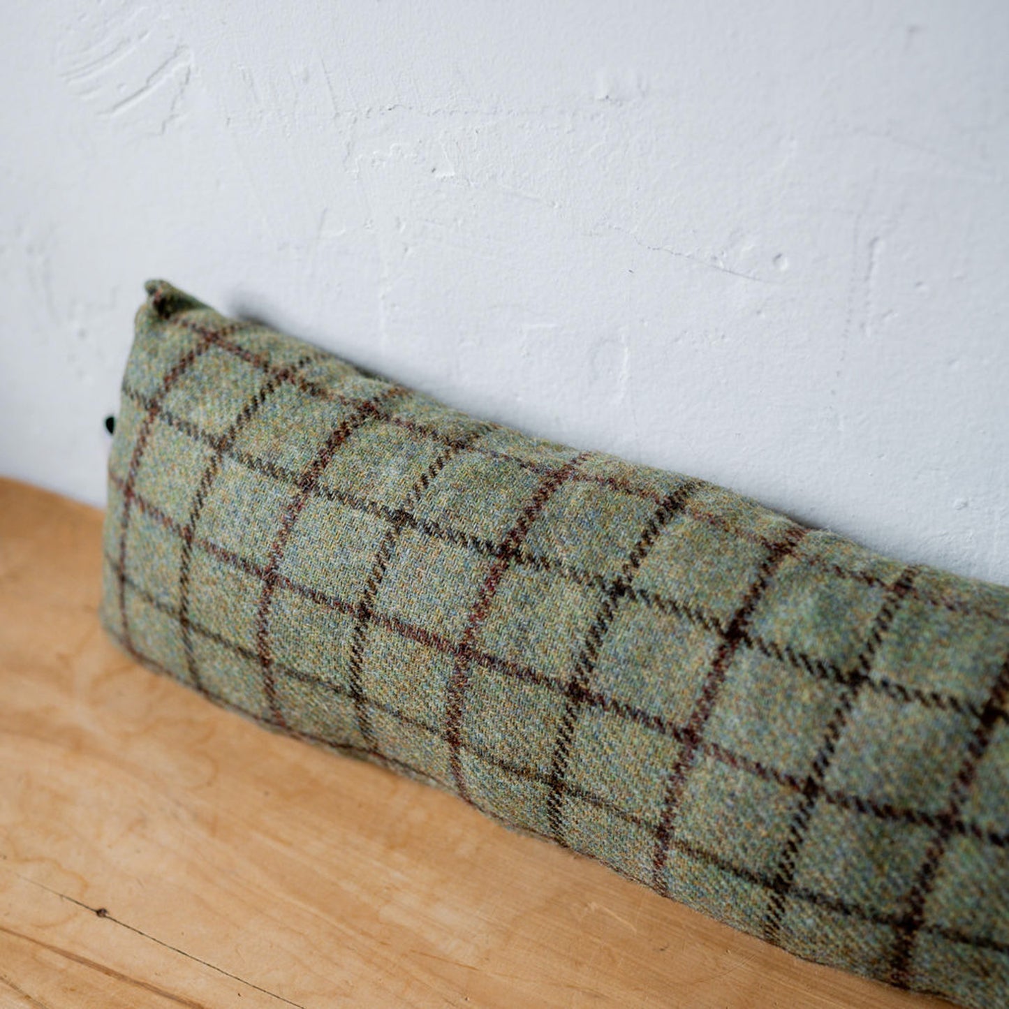 Tweed Draught Excluder Moss Green | Tweedmill Textiles | Miss Arthur | Home Goods | Tasmania