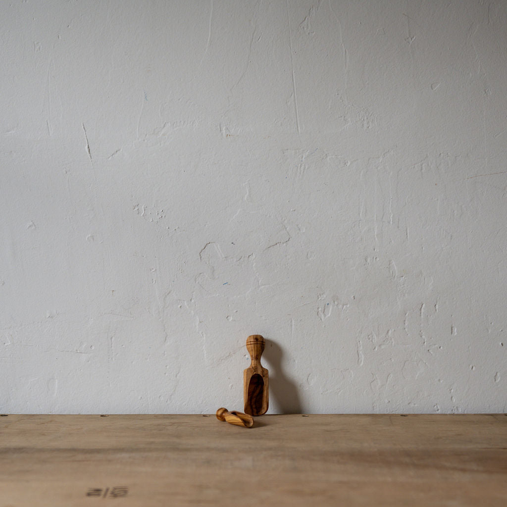 Olive Wood Spice Scoop Small | Artisanal Goods | Miss Arthur | Home Goods | Tasmania