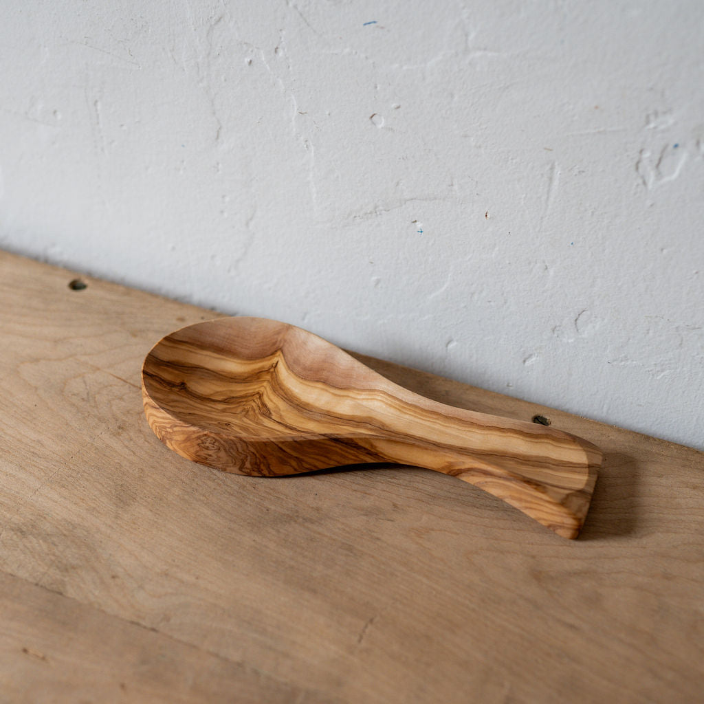 Olive Wood Spoon Rest | Artisanal Goods | Miss Arthur | Home Goods | Tasmania