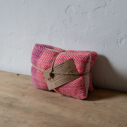 Upcycled Wool Lavender Heat Pack Multi Pink | Heatpack From Tasmania | Miss Arthur | Home Goods | Tasmania