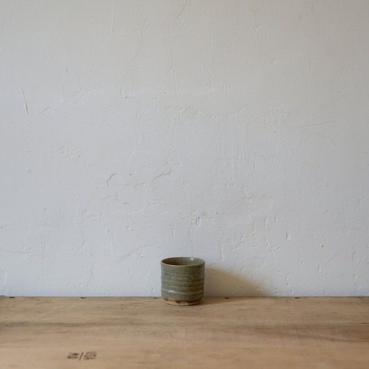 Sallee Warner Ceramics Small Green Vessel | Sallee Warner Ceramics | Miss Arthur | Home Goods | Tasmania