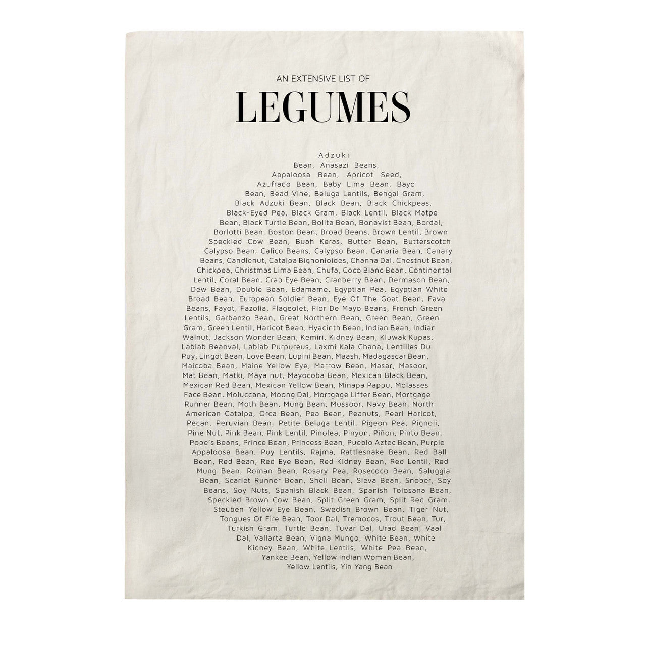 Sir|Madam Legume Tea Towel | Sir|Madam | Miss Arthur | Home Goods | Tasmania