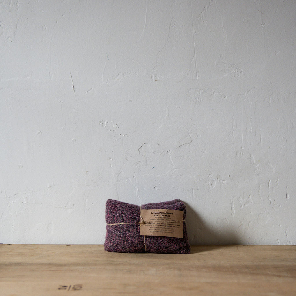 Upcycled Wool Lavender Heat Pack Mulberry | Heatpack From Tasmania | Miss Arthur | Home Goods | Tasmania