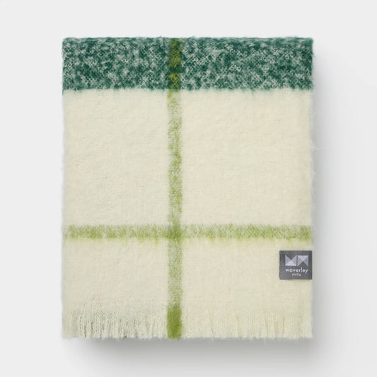 Waverley Mills Weave Throw Forest | Waverley Mills | Miss Arthur | Home Goods | Tasmania