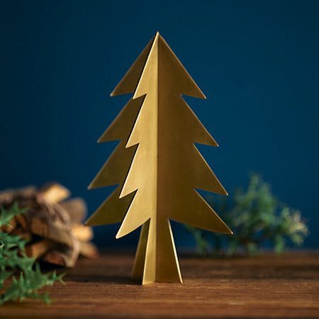 Fog Linen Work Brass Christmas Tree Medium | Fog Linen Work | Miss Arthur | Home Goods | Tasmania