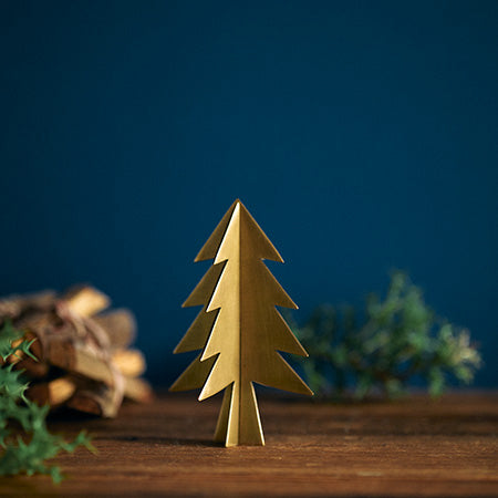 Fog Linen Work Brass Christmas Tree Small | Fog Linen Work | Miss Arthur | Home Goods | Tasmania