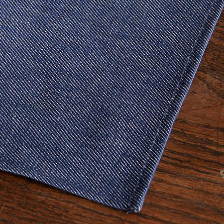 Fog Linen Work Linen Placemat Denim Navy | Fog Linen Work | Miss Arthur | Home Goods | Tasmania