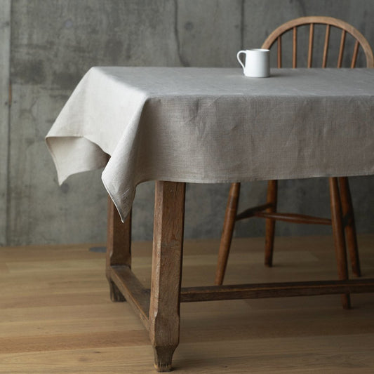 Fog Linen Work Linen Tablecloth Small Natural | Fog Linen Work | Miss Arthur | Home Goods | Tasmania