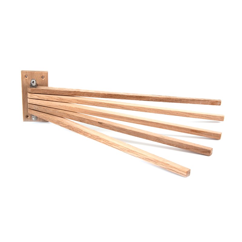 Iris Hantverk Oak Towel Dryer 5 Pegs | Iris Hantverk | Miss Arthur | Home Goods | Tasmania