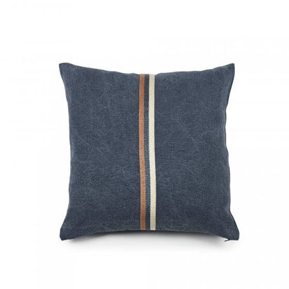 Libeco Hayden Cushion Cover 63cm x 63cm Petrol | Libeco | Miss Arthur | Home Goods | Tasmania