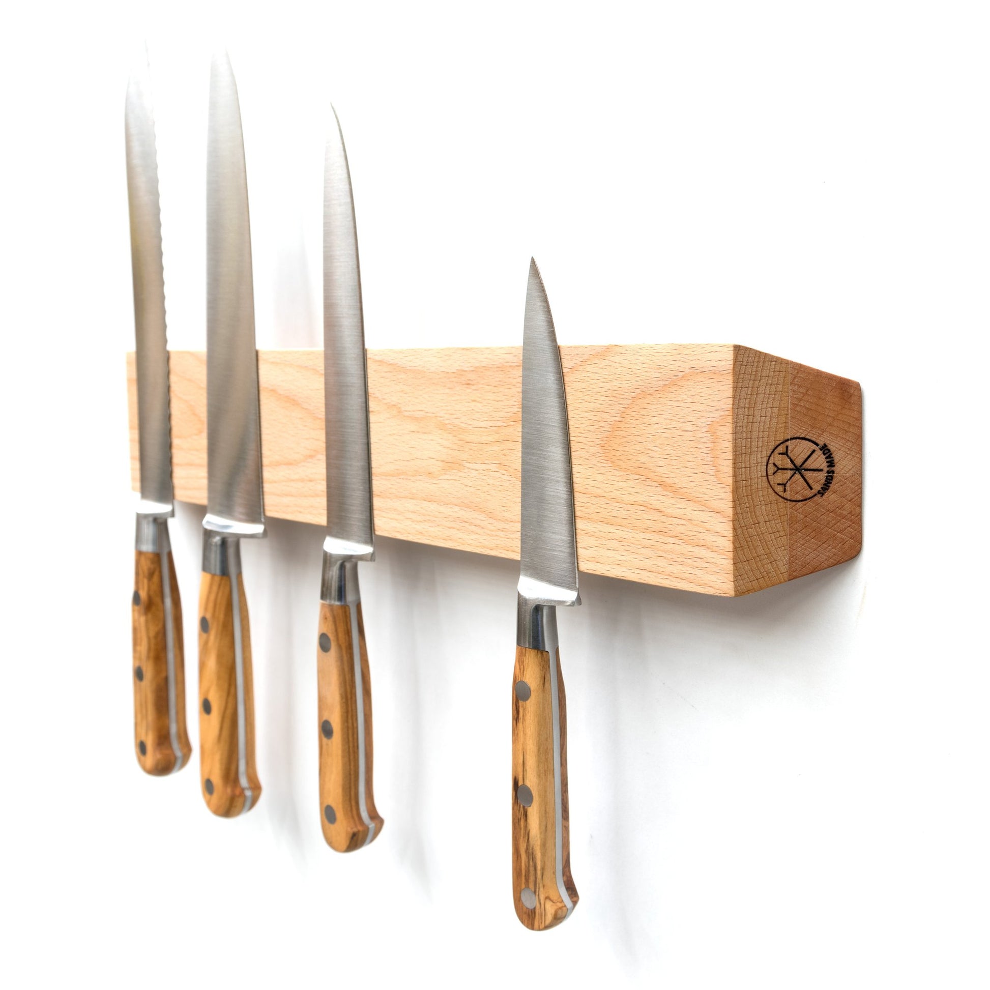 Sandsmade Magnetic Knife Rack 370 Beech | Sandsmade | Miss Arthur | Home Goods | Tasmania