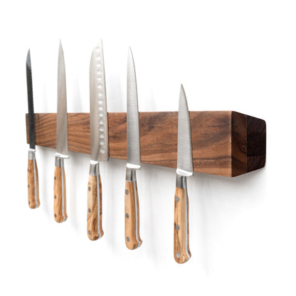 Sandsmade Magnetic Knife Rack 550 Black Walnut | Sandsmade | Miss Arthur | Home Goods | Tasmania